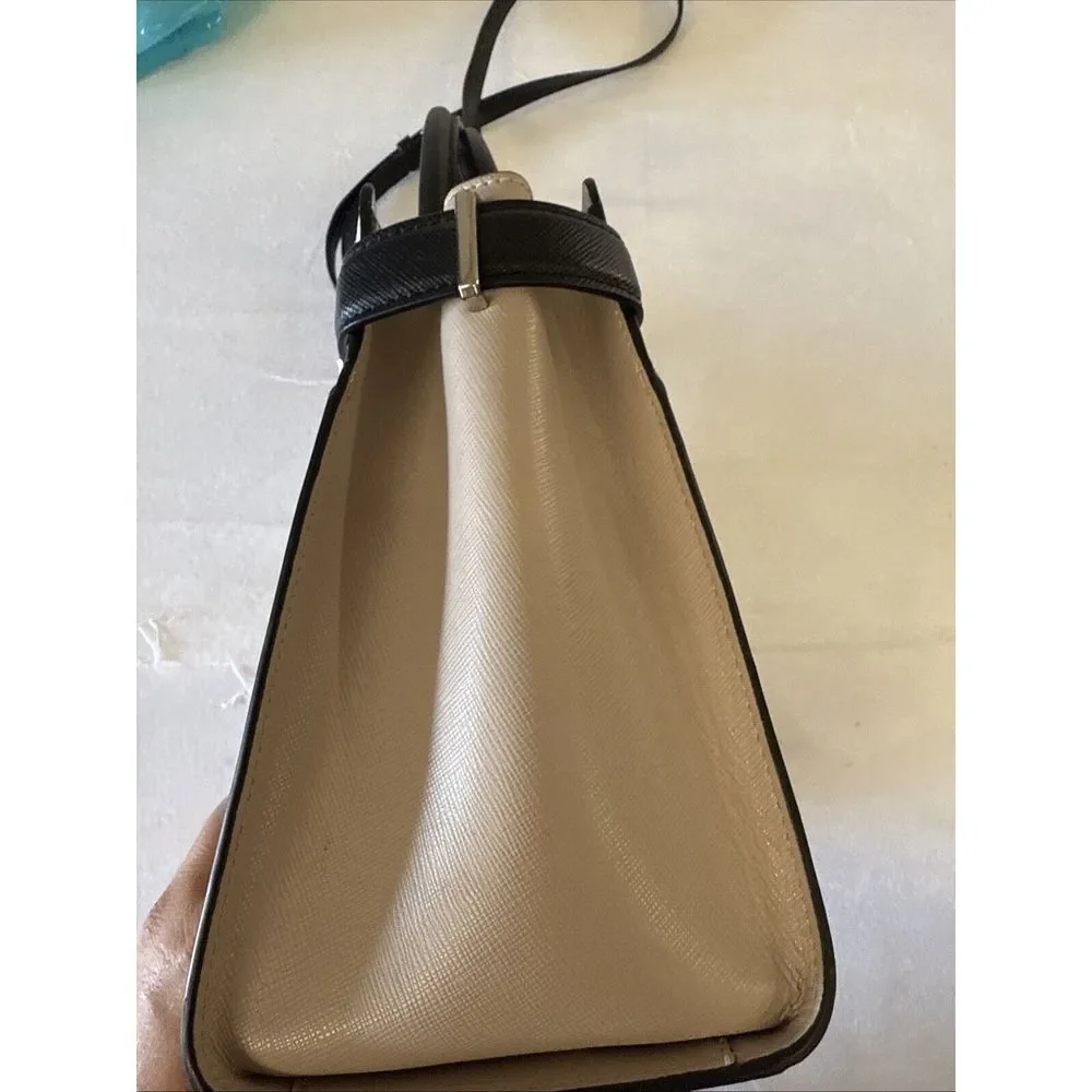 KATE SPADE NEW YORK STACI MEDIUM SATCHEL PURSE LEATHER‎ COLORBLOCK TOTE Bag